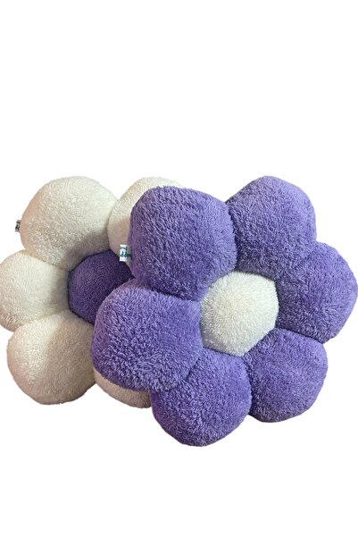 happyteks boutique Set de perne de pluș Daisy liliac