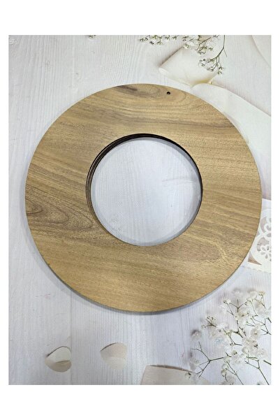 miraylahobi حلية باب بقاعدة خشبية 33 سم قاعدة خشبية 33 سم 1 قطعة واحدة