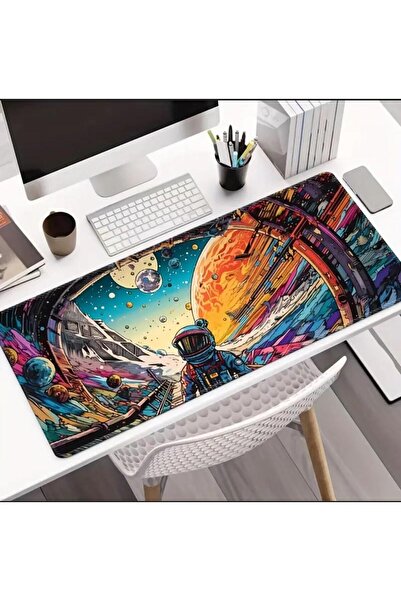 sgeteknoloji 70X30 سم مساحة ملونة تحت عنوان عدم الانزلاق قاعدة سرعة سطح الألعاب لوحة ماوس الألعاب