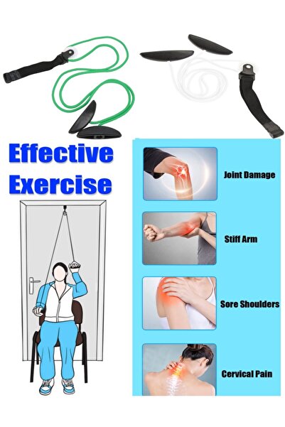 Bunyon Omuz Periartriti Omuz Makarası Evde Fizik Tedavi Makarası Kapıya Asılan Omuz Sırt Eklem Kas Uyarıcı