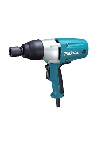 Makita مفتاح ربط كهربائي ماكيتا TW0350، 12.7 مم (نصف بوصة)، 400 واط، 350 نيوتن متر، 3 كجم