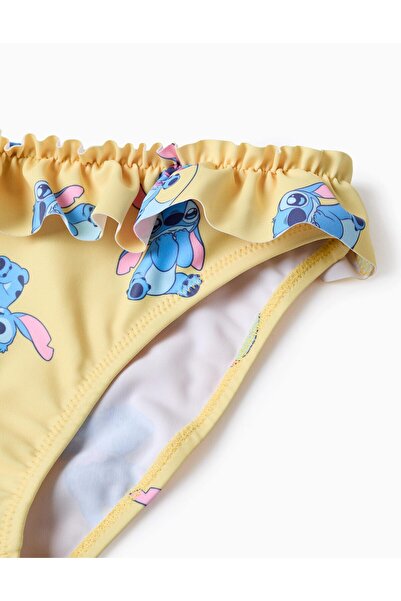 Ziddy Frilled Bikini for Girls 'Stitch', Yellow