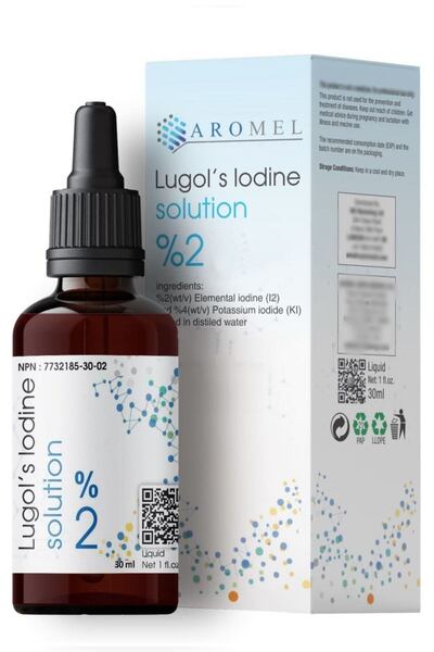 Aromel Iyot Damlası %2 Lik | 30 ml | Lügols Iodine Solution | Lügol Çözeltisi %2 Lik