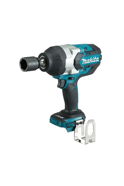 Makita مفتاح ربط صدمي لاسلكي بدون فرشاة DTW1001Z، 3/4 بوصة، 18 فولت، 0-1800 دورة في الدقيقة، 1050 نيوتن متر، 3.7 كجم