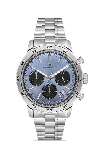 Momentus Cc303S-10Ss Men's Watch 41 mm Case Diameter, Stainless Steel Band, Mineral Glass