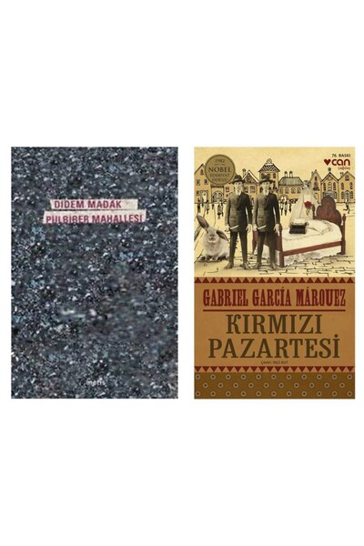Metis Yayınları Didem Madak-Pulbiber Mahallesi Kırmızı Pazartesi - Gabriel Ga...