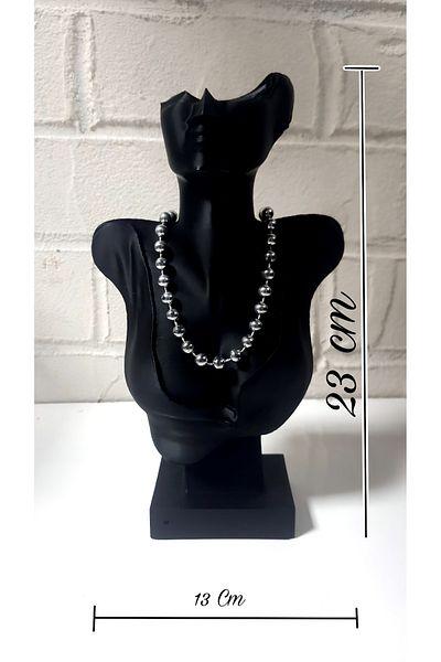 WONE 23 cm Decorative Design Mannequin Jewelry Necklace Stand Jewelry Store Stand Trinket