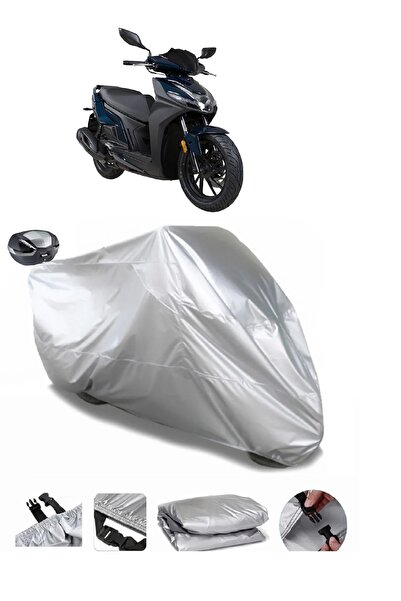 MotoLion حقيبة خلفية من القماش المشمع للدراجات النارية Kymco Agility City 200...