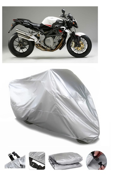 MotoLion For Mv Agusta Brutale 910 R Ultra Thick Waterproof Motorcycle Tarpau...