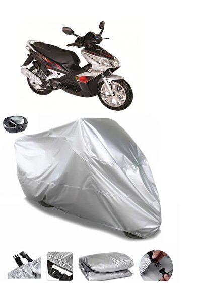 MotoLion Bisan Senator 150 Ultra Thick Waterproof Motorcycle Tarpaulin Rear B...