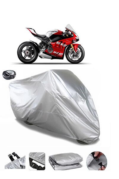 MotoLion حقيبة خلفية من القماش المشمع للدراجات النارية Ducati Panigale V4 سمي...