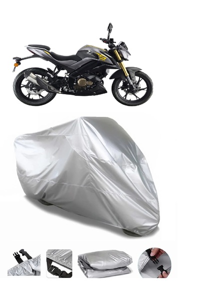 MotoLion حقيبة ظهر من القماش المشمع للدراجات النارية QJ SRK 125 R سميكة للغاي...