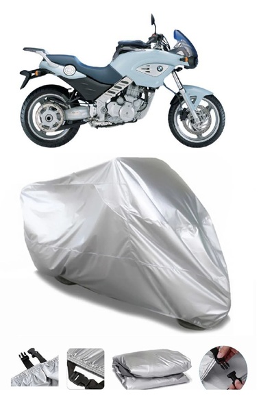 MotoLion Bmw F 650 Cs Ultra Thick Waterproof Motorcycle Tarpaulin Rear Bag In...