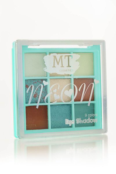 Makeuptime Neon Color Eyeshadow Palette 9 Colors 03 Model
