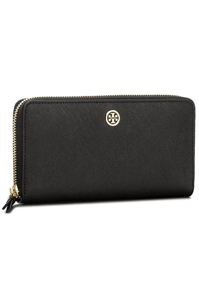 Tory Burch Women's Robinson Zip Continental Leather Wallet
