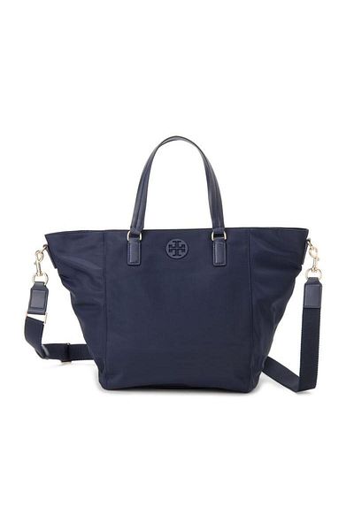 Tory Burch Tilda Small Nylon Tote-Tory Navy