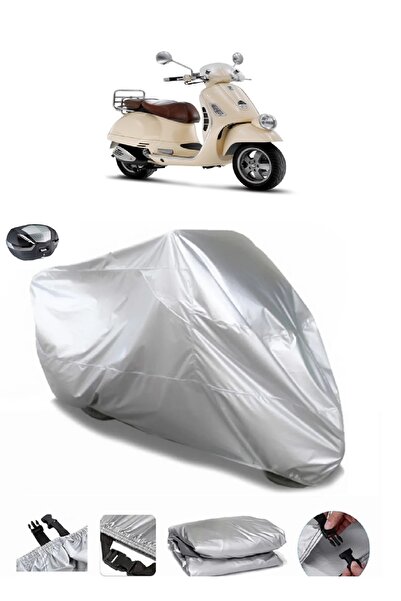 MotoLion حقيبة خلفية من القماش المشمع للدراجات النارية Vespa GTS 300 Super Sp...