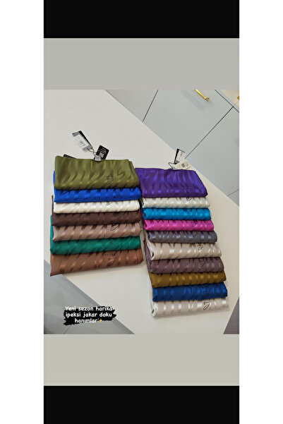 eminebaşaran Silky Jacquard Scarf