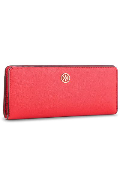 Tory Burch Robinson Saffiano Leather Continental Wallet