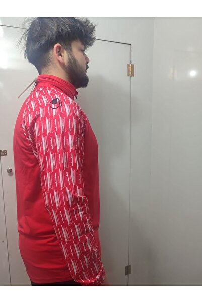 UHLSPORT 1101792 Тренувальний светр - червоний/білий