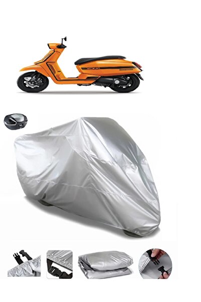 MotoLion حقيبة خلفية من القماش المشمع للدراجات النارية Lambretta V200 خاصة سم...