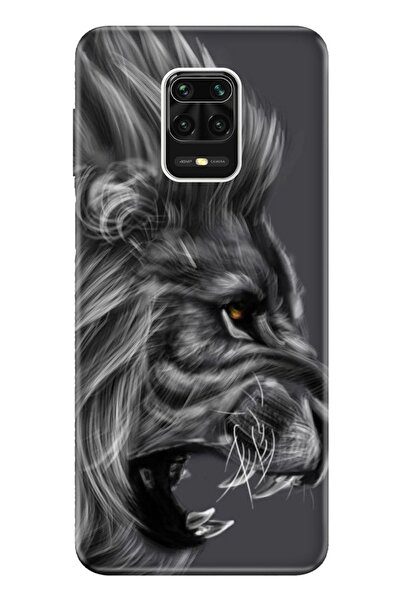 Cekuonline Xiaomi Redmi Note 9s - Redmi Note 9 Pro Kılıf - Kara Aslan /KILIF ...