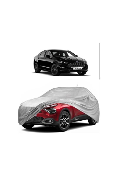 MotoLion غطاء سيارة فورد مونديو سيدان متوافق مع العلامة التجارية الفاخرة