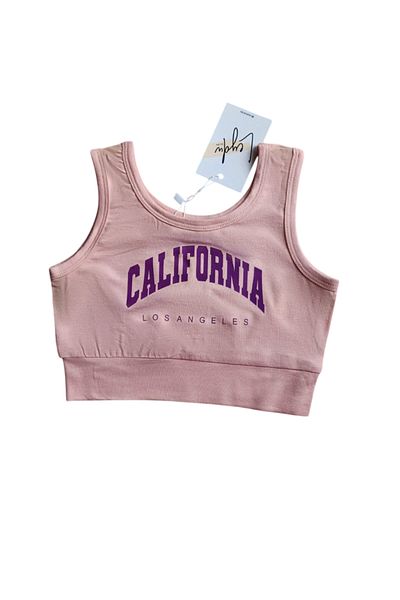 Leydukids Παιδικό Crop Printed 100% βαμβάκι