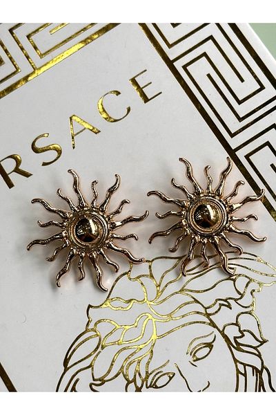 ODDA TASARIM ATÖLYESİ Solar Model Design Gold Coloured Luxury Button 2 Pieces (3cm)