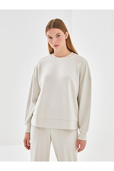 LC Waikiki Hanorac oversize pentru femei LCW Vision Crew Deck