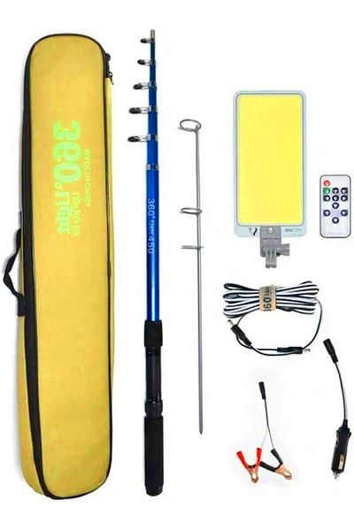 Cady One Led Flashlight, Portable Road Trip Emergency Light, Waterproof And Remote Control Light For Camping