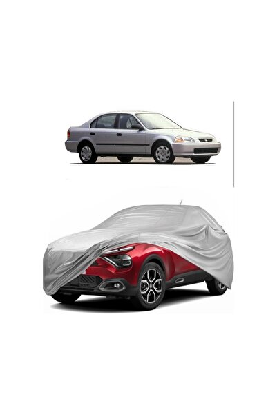 MotoLion هوندا سيفيك سيدان متوافقة مع القماش المشمع عالي الجودة للسيارة 1996-...