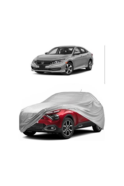 MotoLion هوندا سيفيك سيدان متوافقة مع القماش المشمع عالي الجودة للسيارة 2016-...