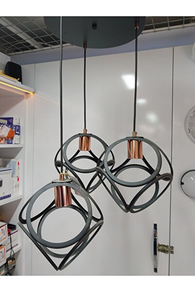 Cata 3 LÜ METAL AVİZE