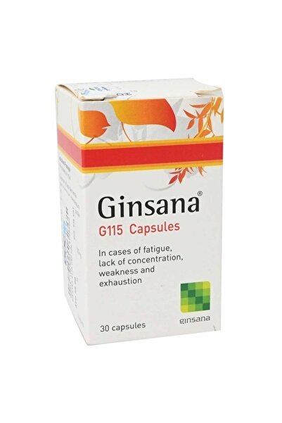 Ginsana كبسولات G115 30 كبسولة