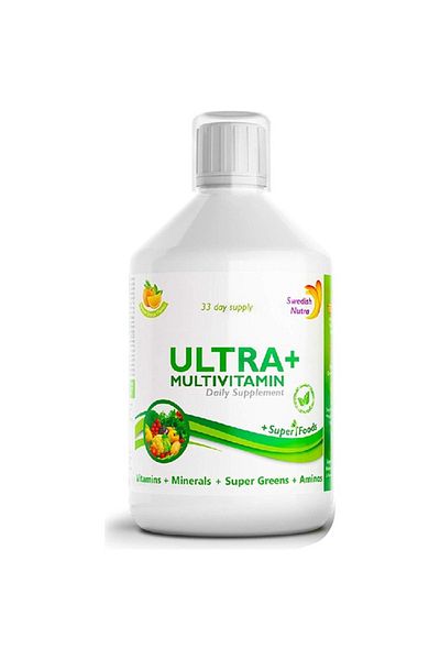 Swedish Nutra Ultra Plus Multivitamin Liquid 500Ml