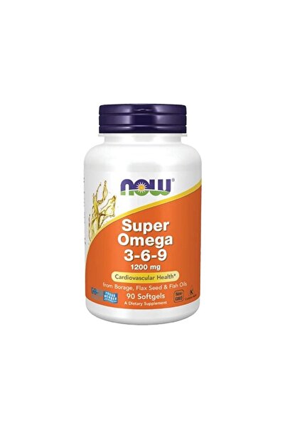 Now سوبر أوميجا 369 1200 مجم كبسولة هلامية 90 إس