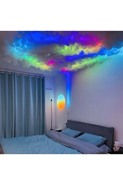 Genel Markalar Bulut Duvar - Tavan Rgb Ledli Kendin Yap Ürünü (5 METRE SİLİKON TABANCASIZ)