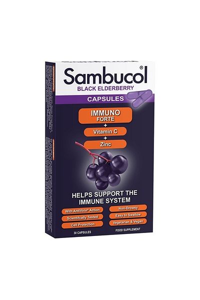 Sambucol Immuno Forte Capsules 30 Caps