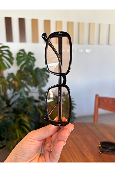 funeyes Centro Rectangular Unisex Women's Men's Sunglasses