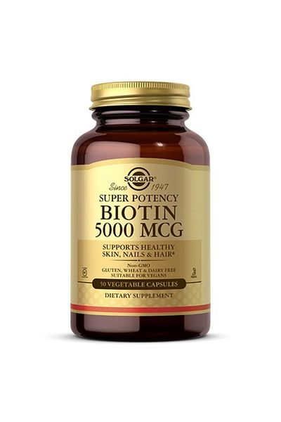Solgar Biotin 5000Mcg Vegicaps 50S