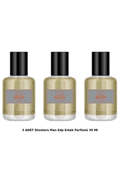 Farmasi 3 ADET Shooters Man Edp Erkek Parfümü 50 Ml