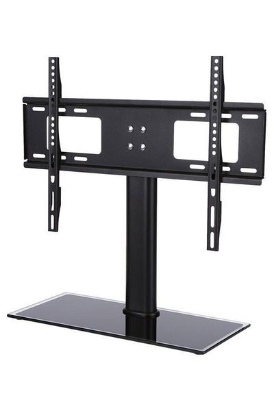 Primo Plus Universal TV Table Stand for 37-55 Inch Plasma LCD LED TV Black