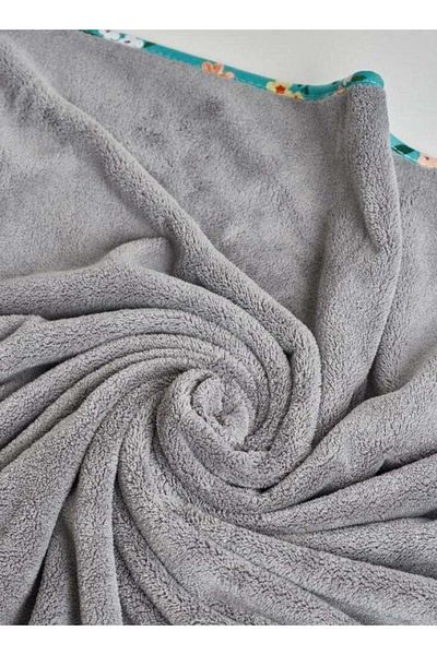lanozan Lanusan Absorbent and Stylish Bath Towel, Medium Size 140 x 70 x 2.5 cm (Grey)