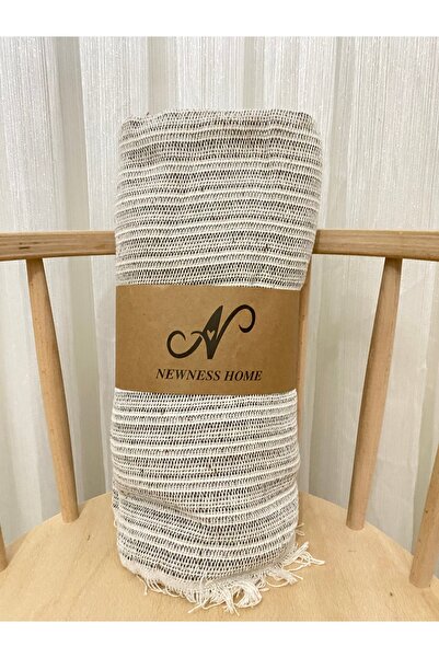 NEWNESS HOME Newnes Pana Kahverengi Pike / Çok Amaçlı Örtü 170X210