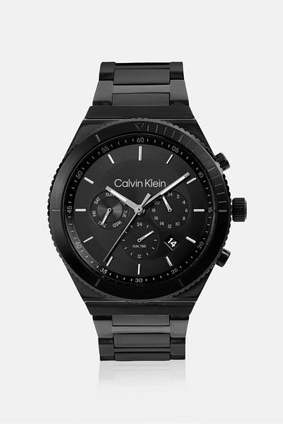 Calvin Klein Men 25200303 Stainless Steel Analog Watch 44 Mm,black