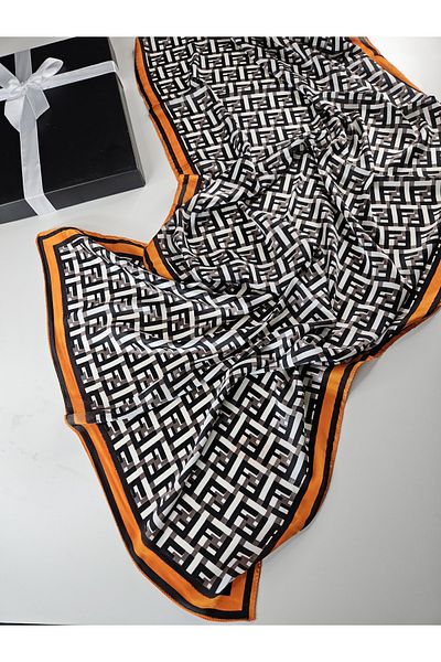 Webinay Home F Pattern Voile Silk Shawl Νέας σεζόν Premium Ποιότητα