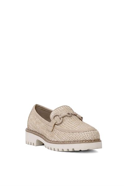 İnci Beige Women's Loafer Shoes Pearl 101973439   5P Nomi 5Fx