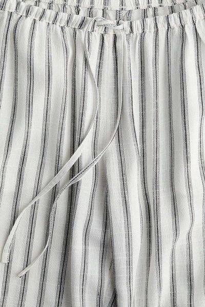 H&M Straight drawstring trousers