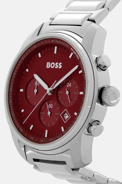 Hugo Boss Men 1514004 Stainless Watch 43mm, Silver